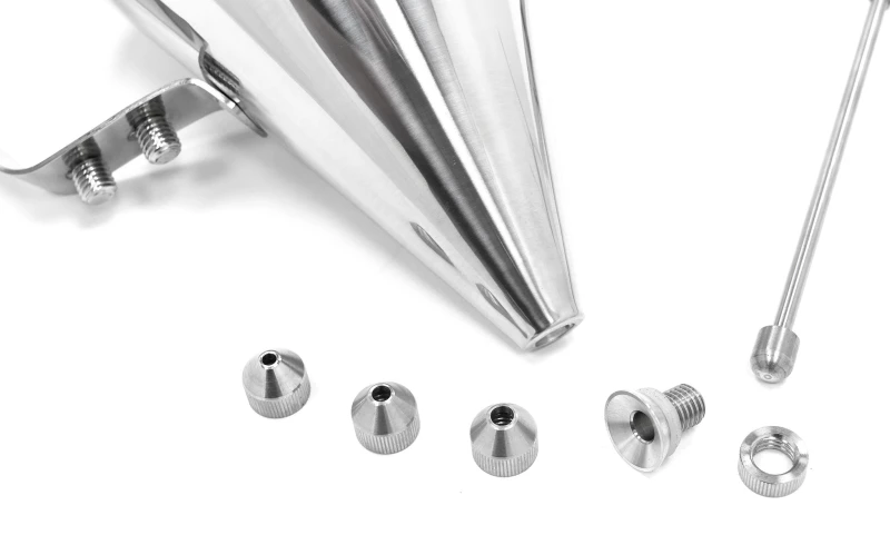 Batter Dispenser - 1,6L - Stainless Steel - Incl Dosing Button