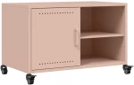vidaXL Έπιπλο Τηλεόρασης Ροζ 68 x 39 x 43,5 εκ. Χάλυβας