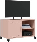 vidaXL Έπιπλο Τηλεόρασης Ροζ 68 x 39 x 43,5 εκ. Χάλυβας