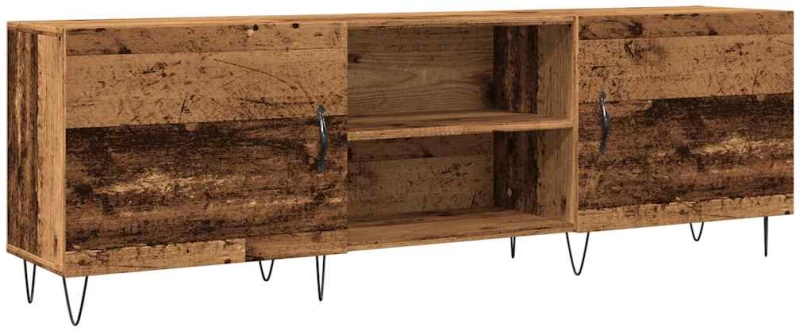vidaXL Έπιπλο Τηλεόρασης Παλιό ξύλο 150x30x50 εκ. Επεξεργασμένο Ξύλο