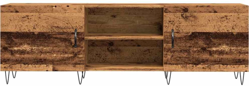 vidaXL Έπιπλο Τηλεόρασης Παλιό ξύλο 150x30x50 εκ. Επεξεργασμένο Ξύλο