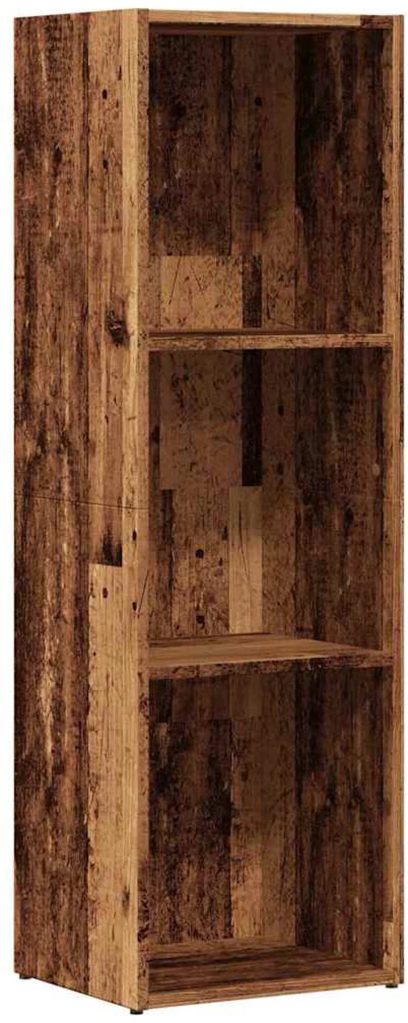 vidaXL Ντουλάπι βιβλίου Παλιό Ξύλο 36x30x114 cm Μηχανικό Ξύλο
