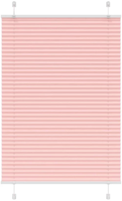 vidaXL Πλισέ περσίδα ροζ 95x150 cm Πλάτος υφάσματος 94,4 cm