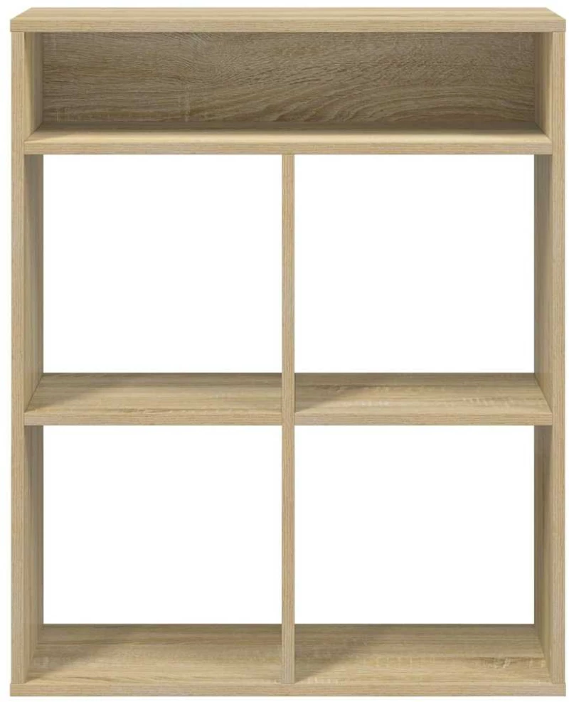 vidaXL Βιβλιοθήκη Χρώμα Sonoma Δρυς 66x31x80 εκ. Επεξεργασμένο Ξύλο
