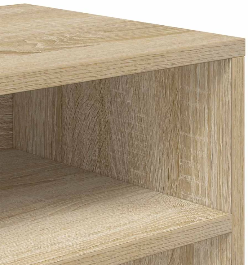 vidaXL Βιβλιοθήκη Χρώμα Sonoma Δρυς 66x31x80 εκ. Επεξεργασμένο Ξύλο