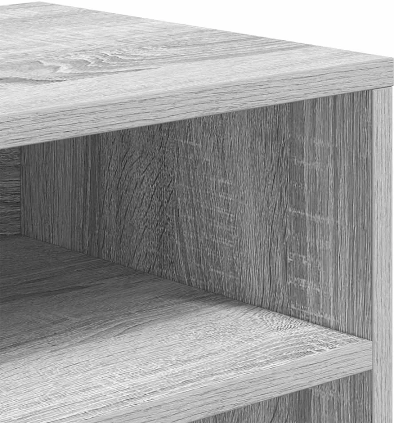 vidaXL Βιβλιοθήκη Γκρι Sonoma 66x31x80 εκ. από Επεξεργασμένο Ξύλο