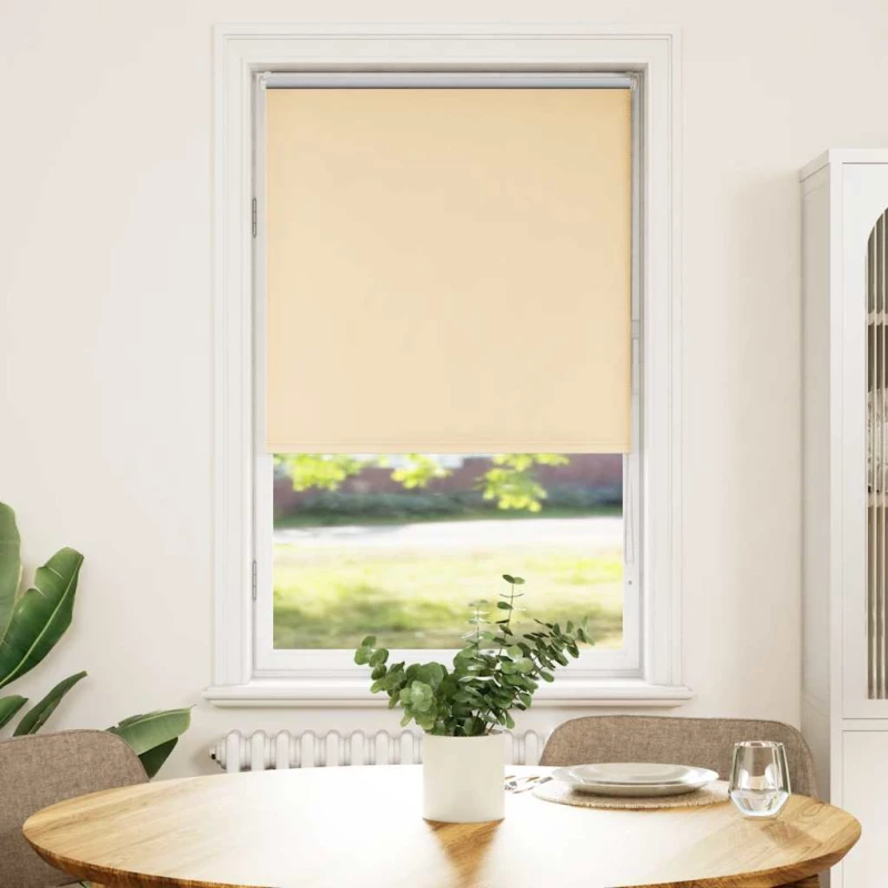 vidaXL Ρολέρ Μπλακάουτ Μπεζ 75x150 cm Πλάτος υφάσματος 70,7 cm