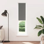 vidaXL Ρολέρ Μπλακάουτ γκρί 55x210 cm Πλάτος υφάσματος 50,7 cm