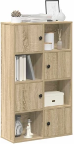 vidaXL Βιβλιοθήκη Sonoma Δρυς 60x24x101,5 εκ. από Επεξεργασμένο Ξύλο