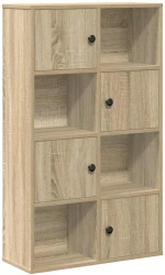 vidaXL Βιβλιοθήκη Sonoma Δρυς 60x24x101,5 εκ. από Επεξεργασμένο Ξύλο