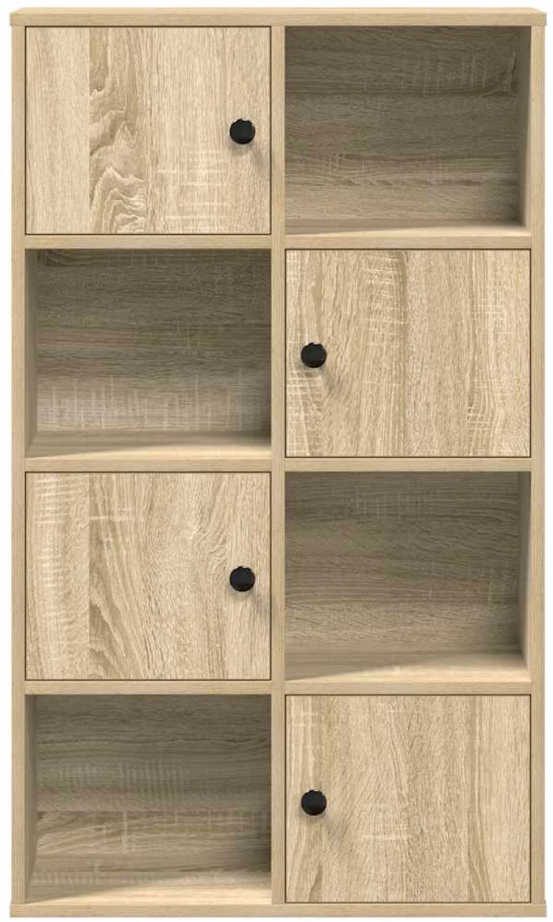 vidaXL Βιβλιοθήκη Sonoma Δρυς 60x24x101,5 εκ. από Επεξεργασμένο Ξύλο