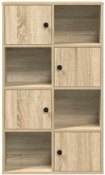 vidaXL Βιβλιοθήκη Sonoma Δρυς 60x24x101,5 εκ. από Επεξεργασμένο Ξύλο