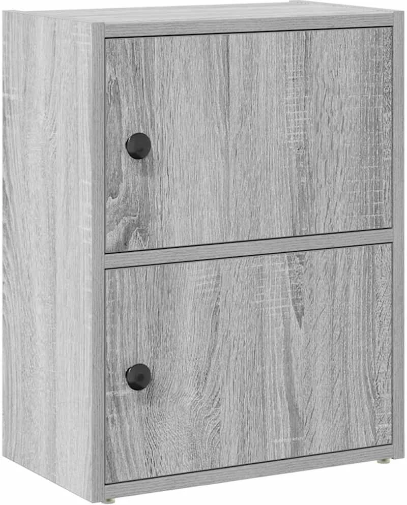 vidaXL Βιβλιοθήκη Γκρι Sonoma 40x24x52 εκ. από Επεξεργασμένο Ξύλο