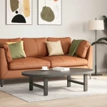 vidaXL Πόδια τραπεζιού σαλονιού Ανθρακί 2 τεμ. 70x(30-31) εκ. Ατσάλι