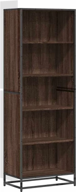 vidaXL Βιβλιοθήκη καφέ δρυς 60x35x170,5 cm Κατασκευασμένο ξύλο