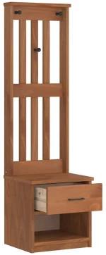 vidaXL Δέντρο χωλ "SANDENS" 45x40x159,5 εκ.Πεύκο μασίφ ξύλο
