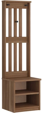 vidaXL Δέντρο χωλ "SANDENS" 45x40x159,5 εκ.Πεύκο μασίφ ξύλο
