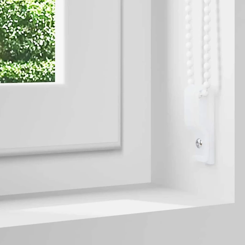 vidaXL Ρολέρ Μπλακάουτ Υπόλευκη 40x210 εκ. Πλάτος υφάσματος 35,7 εκ.