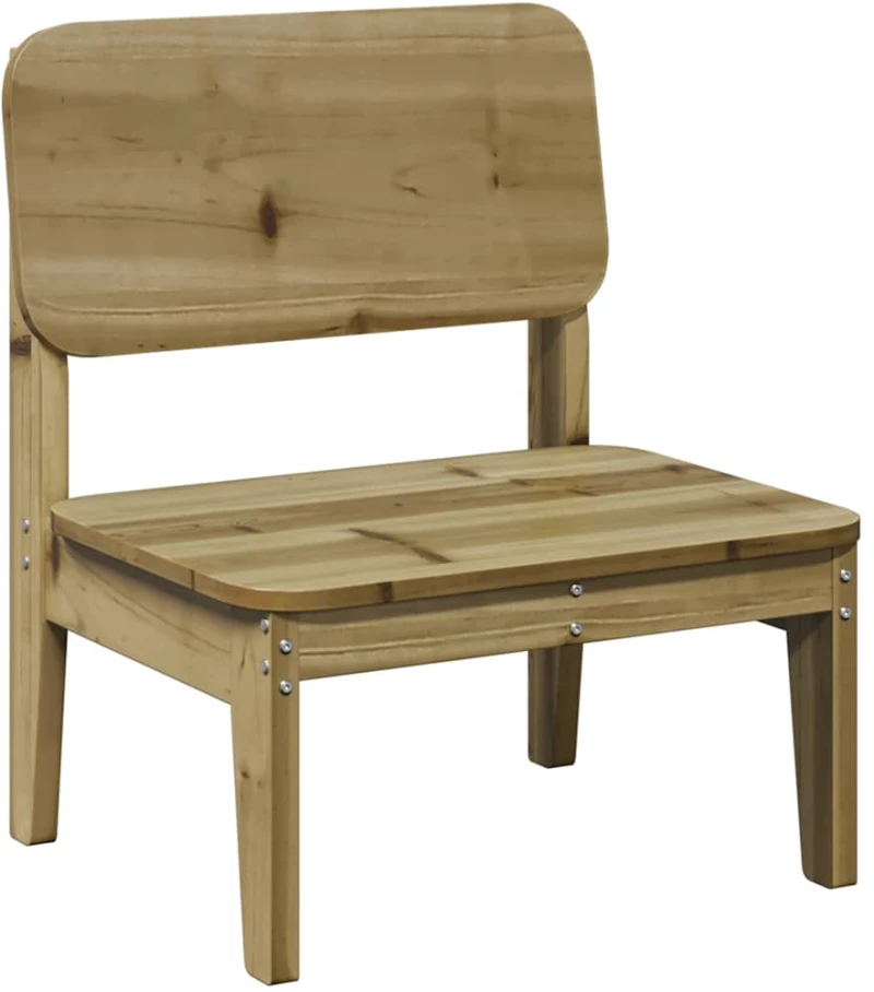 Καρέκλα κήπου vidaXL 60x52,5x72 cm Εμποτισμένο ξύλο πεύκο