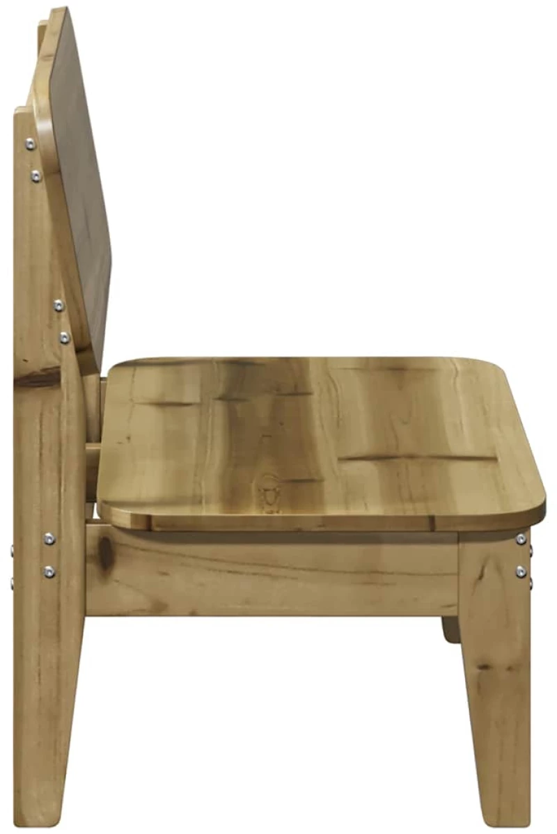 Καρέκλα κήπου vidaXL 60x52,5x72 cm Εμποτισμένο ξύλο πεύκο