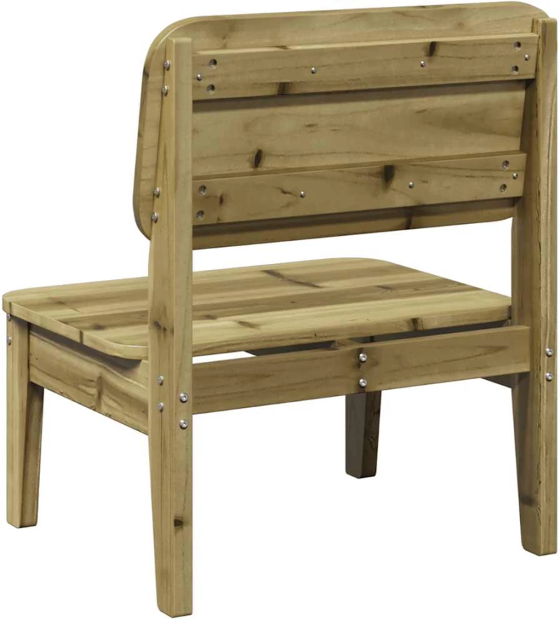 Καρέκλα κήπου vidaXL 60x52,5x72 cm Εμποτισμένο ξύλο πεύκο
