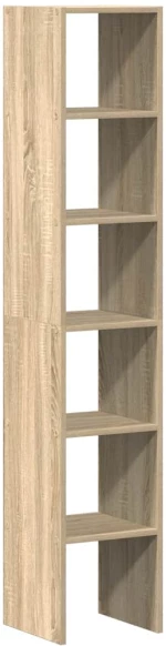 vidaXL Βιβλιοθήκες 2 τεμ. Στοιβαζόμενα Sonoma Δρυς 30x30x80 εκ.