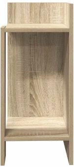 vidaXL Τραπεζάκια 2 τεμ. με ράφι Sonoma Δρυς 25,5x27x60 εκ.