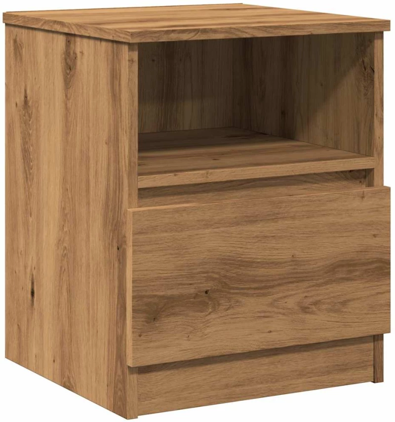 vidaXL Κομοδίνο ντουλάπι Artisan Oak 40x40x50 cm Κατασκευασμένο ξύλο