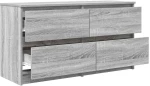 vidaXL Έπιπλο Τηλεόρασης Γκρι Sonoma 100x35x54 εκ. από Επεξεργ. Ξύλο