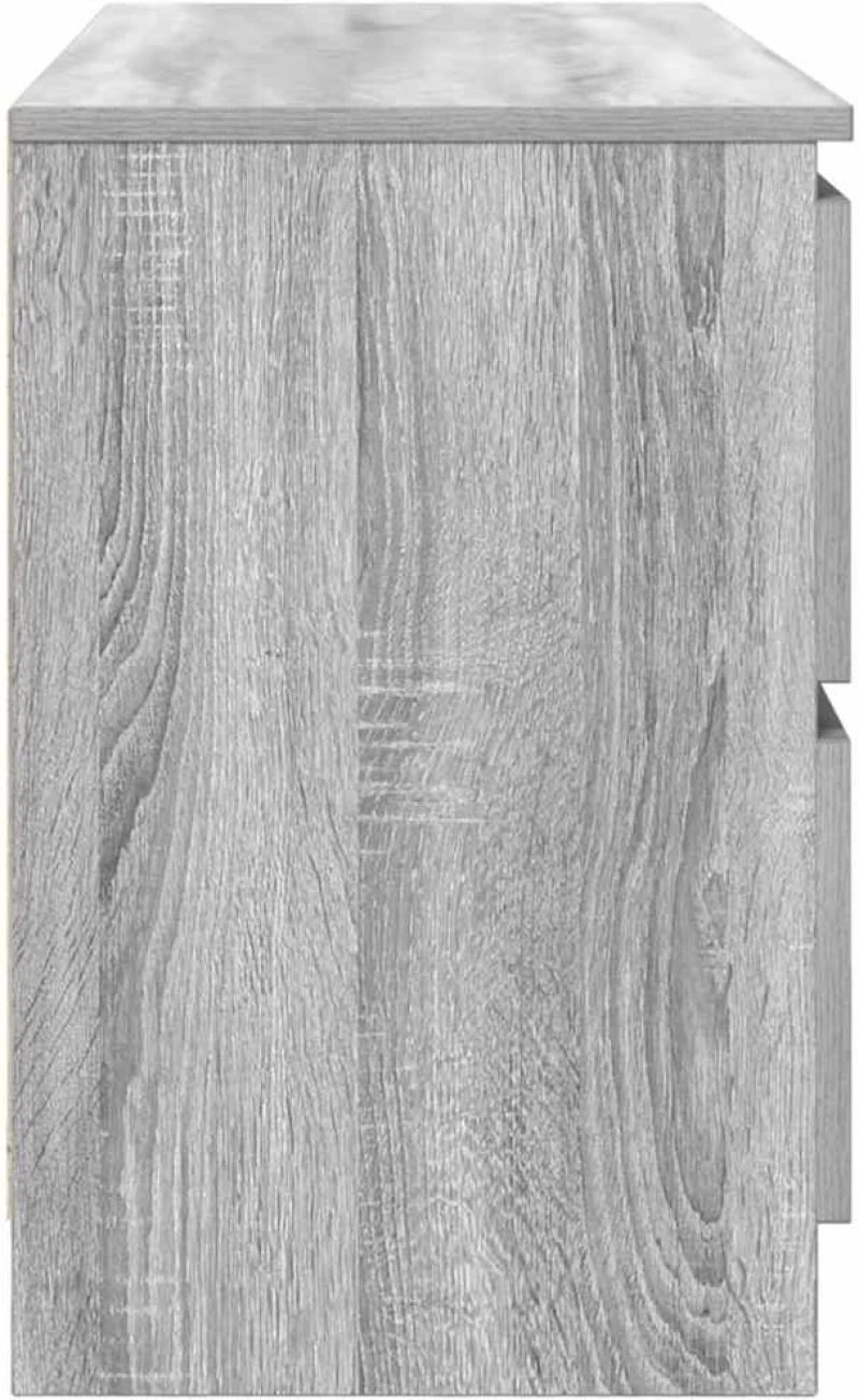 vidaXL Έπιπλο Τηλεόρασης Γκρι Sonoma 100x35x54 εκ. από Επεξεργ. Ξύλο