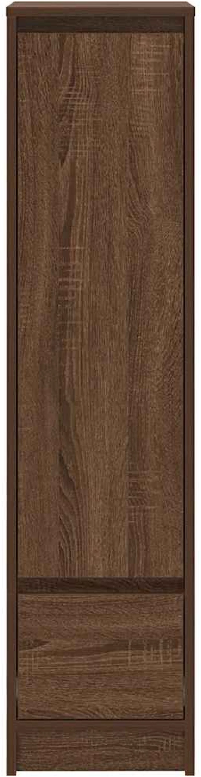 vidaXL Ντουλάπι Καφέ Δρυς 29,5x34x119,5 εκ. Επεξεργασμένο Ξύλο