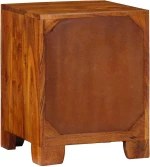 vidaXL κομοδίνο 35x35x45 cm μασίφ ξύλο ακακίας