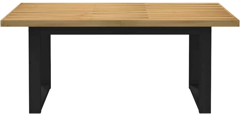 vidaXL Τραπεζαρία "NOAIN" Πόδια σε σχήμα U 180x90x75 cm