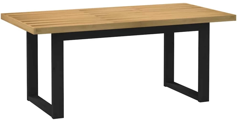 vidaXL Τραπεζαρία "NOAIN" Πόδια σε σχήμα U 180x90x75 cm