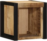 vidaXL Κομοδίνα 2 τεμάχια 40x35x40 cm Στερεό ακατέργαστο ξύλο Mango