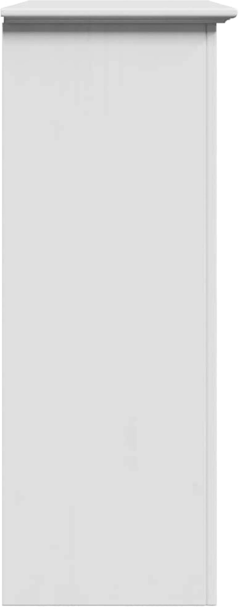 vidaXL Ντουλάπι διαδρόμου "BODO" Λευκό 80x35x90 cm
