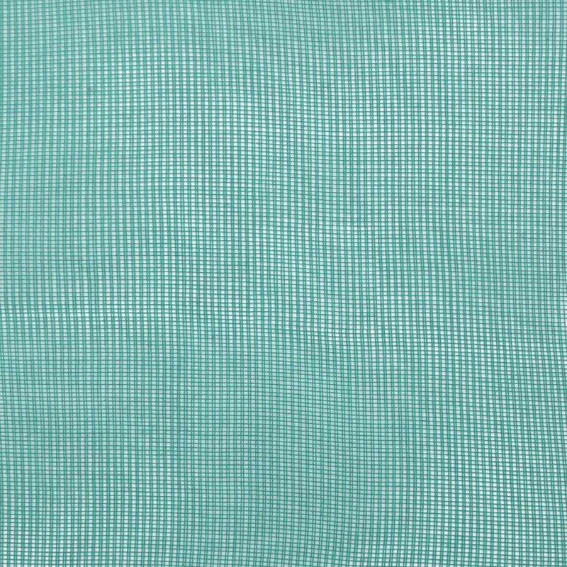 vidaXL Voile κουρτίνες με ροδέλες 2 τεμάχια Τιρκουάζ
