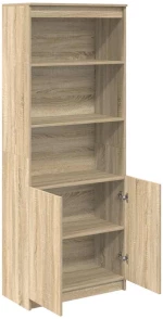 vidaXL Ντουλάπι Sonoma Δρυς 70x35x180 εκ. από Επεξεργασμένο Ξύλο
