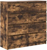 vidaXL Ντουλάπι Καπνιστή Δρυς 100x35x99 εκ. Επεξεργασμένο Ξύλο