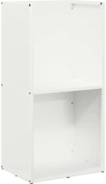 vidaXL Ράφι Καυσόξυλων Λευκό 40x30x80 εκ. Χάλυβας ψυχρής έλασης