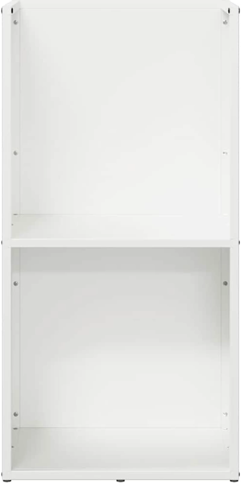 vidaXL Ράφι Καυσόξυλων Λευκό 40x30x80 εκ. Χάλυβας ψυχρής έλασης