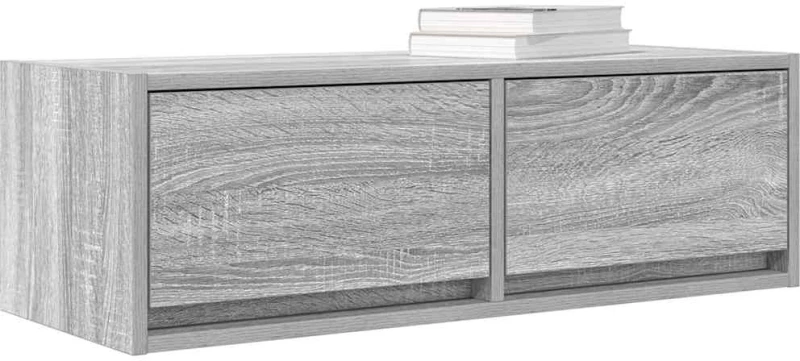 vidaXL Έπιπλο Τηλεόρασης Γκρι Sonoma 80x31x25,5 εκ. Επεξεργασμένο Ξύλο