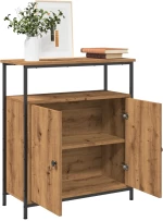 vidaXL Ντουλάπι Αρτισιανή Δρυς 70 x 30 x 80 εκ. από Επεξεργ. Ξύλο