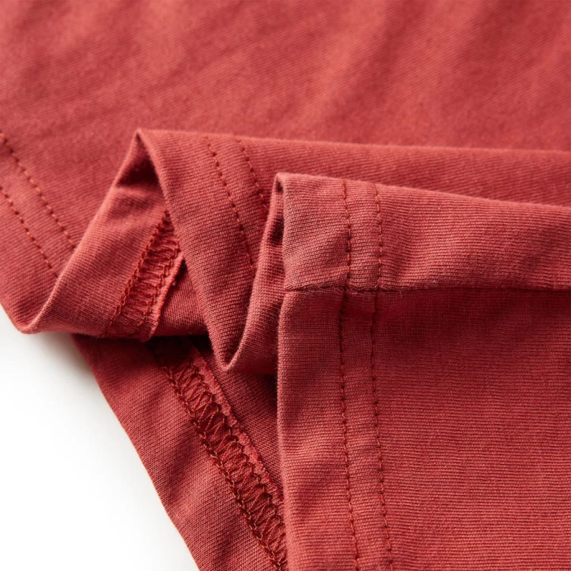 Μπλουζάκι Παιδικό Μακρυμάνικο Burnt Red Χρώμα 92