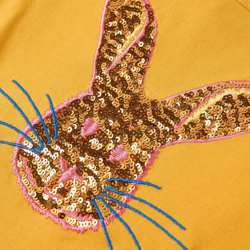 Μπλουζάκι Παιδικό Μακρυμάνικο Ώχρα 104