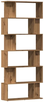 vidaXL Ντουλάπι βιβλίων Artisan Oak 80x24x192 cm Κατασκευασμένο ξύλο