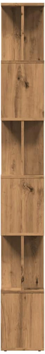 vidaXL Ντουλάπι βιβλίων Artisan Oak 80x24x192 cm Κατασκευασμένο ξύλο
