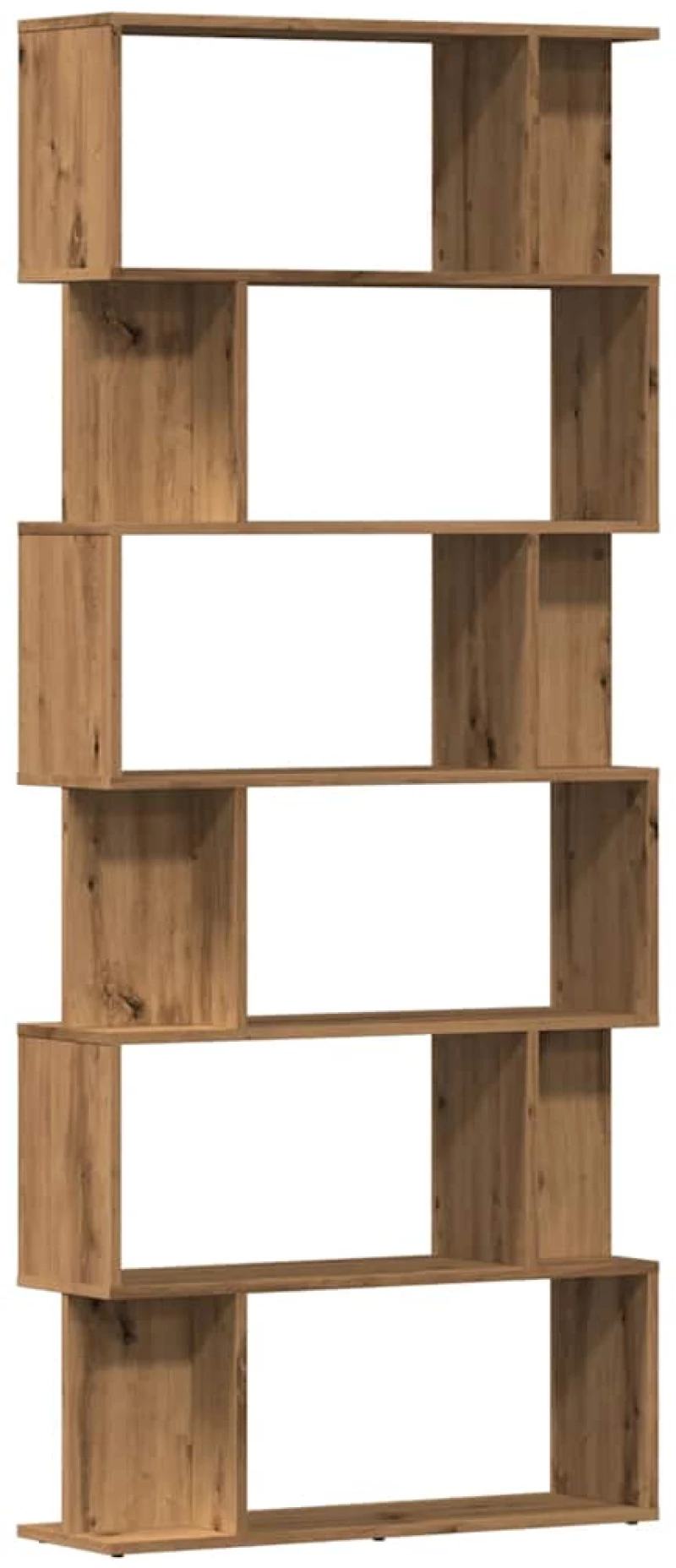 vidaXL Ντουλάπι βιβλίων Artisan Oak 80x24x192 cm Κατασκευασμένο ξύλο