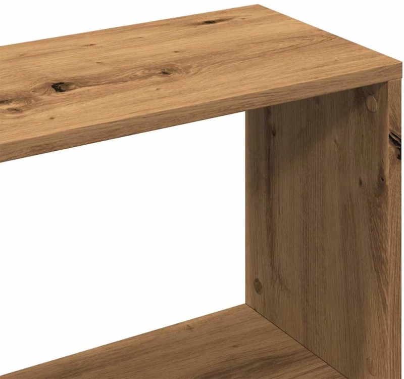 vidaXL Ντουλάπι βιβλίων Artisan Oak 80x24x192 cm Κατασκευασμένο ξύλο