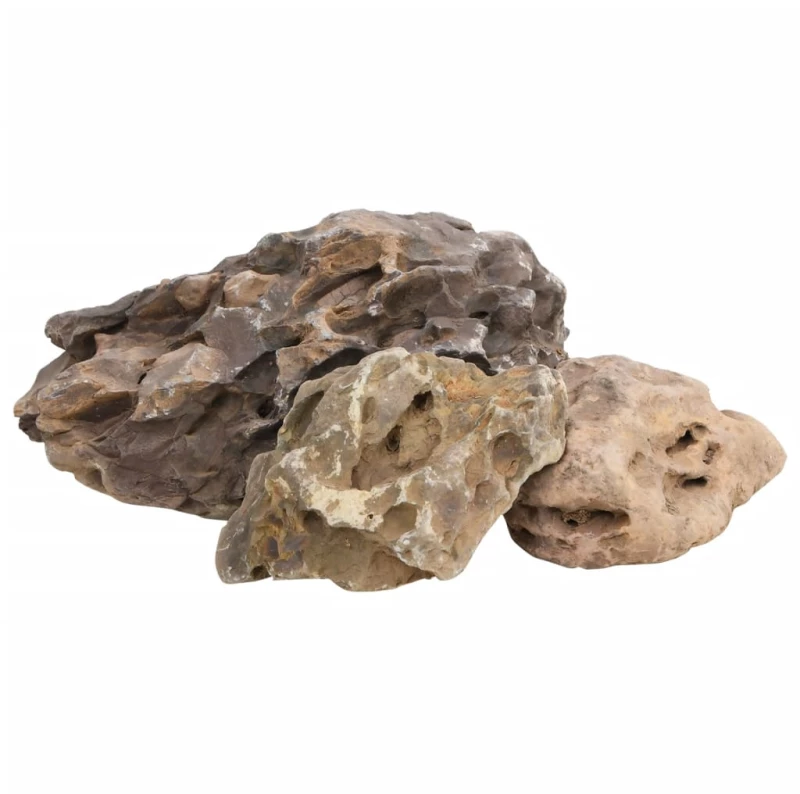 vidaXL Πέτρες Dragon Stones Γκρι 10 κιλά 10-40 εκ.